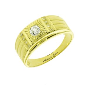 Majestic Golden Man Ring